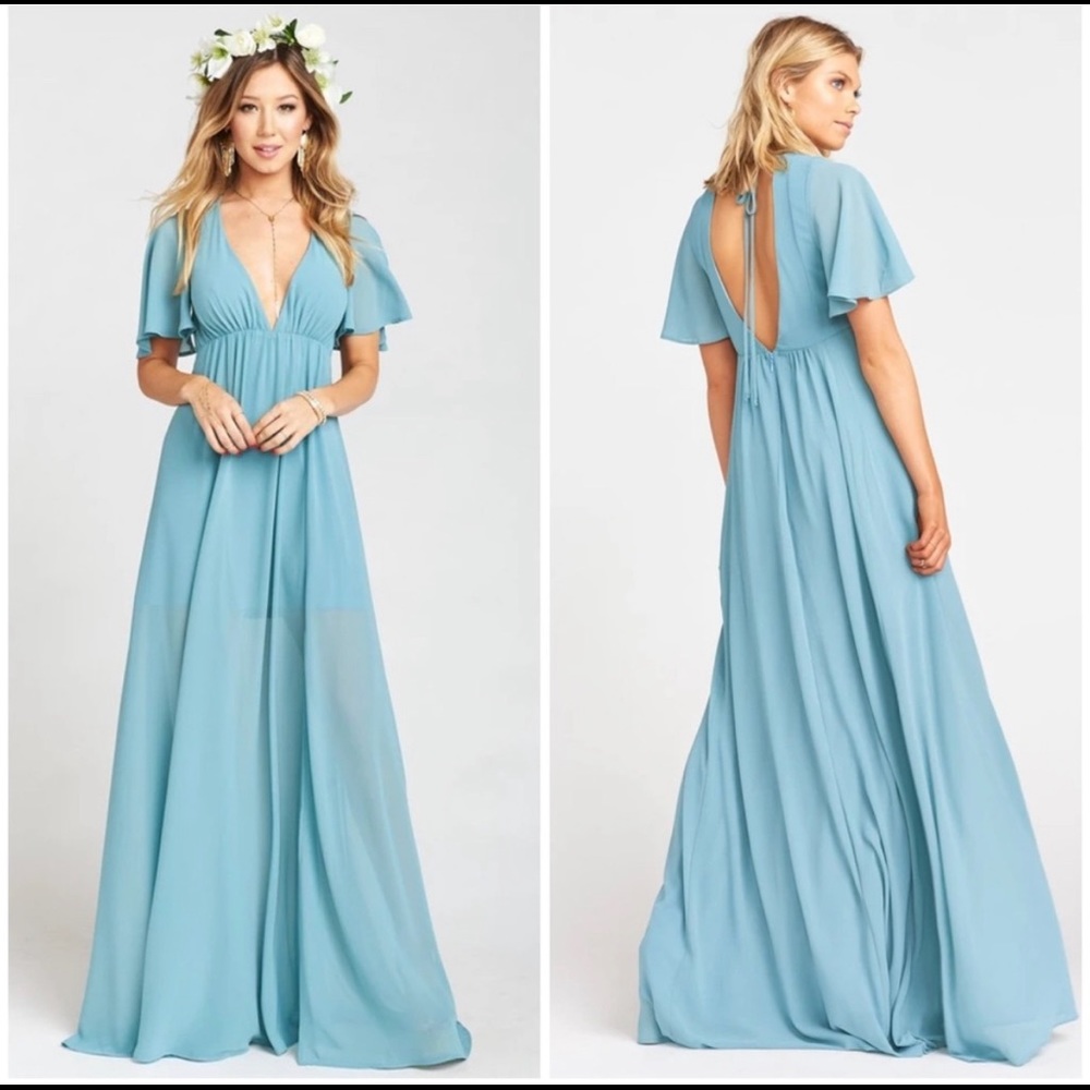 NWT Show Me Your Mumu Faye Flutter Maxi Poolside
